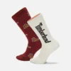 2-pack Timberland® Crew-sokken met all-over print 2-pack Timberland® Crew-sokken met all-over print