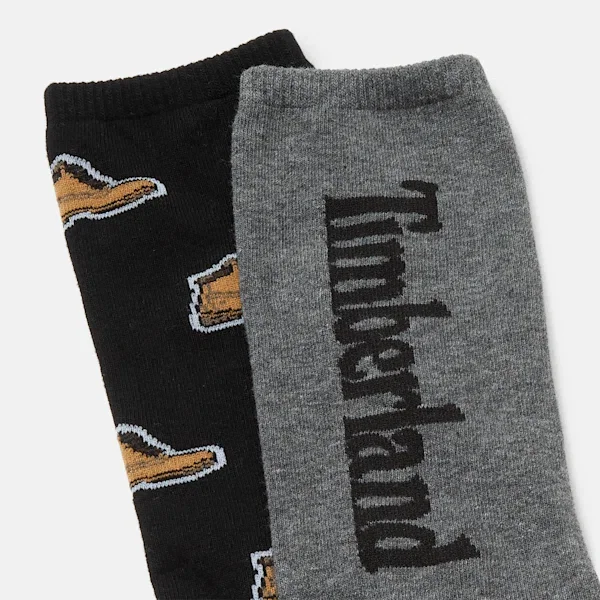 2-pack Timberland® Crew-sokken met all-over print 2-pack Timberland® Crew-sokken met all-over print