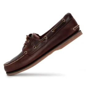 3-Eye Lug Handgestikte Bootschoen “Bruin”