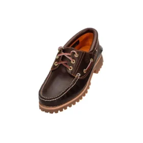 3-Eye Lug Handgestikte bootschoen “Bruin”