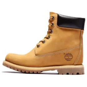 6-Incg Premium Wedge Laarzen “Tarwe Nubuck”