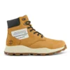 6-Inch Brooklyn laarzen met rits aan de zijkant “Wheat Nubuck met zwarte gewatteerde kraag”