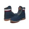 6-Inch Heritage Cupsole Laarzen “Navy Nubuck met rood”