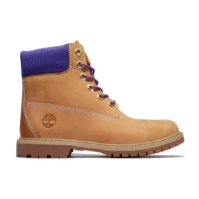 6 Inch Heritage Cupsole-laarzen “Tarwe Nubuck met Paars”