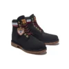 6 Inch Heritage Cupsole Laarzen “Zwart Nubuck met Rood”