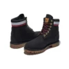 6 Inch Heritage Cupsole Laarzen “Zwart Nubuck met Rood”