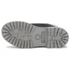 6 Inch Heritage Cupsole waterdichte laarzen “Zwart nubuck met zilveren kraag”