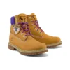 6 inch Heritage Cupsole Wide Fit-laarzen “Tarwe Nubuck met paars”