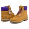 6 inch Heritage Cupsole Wide Fit-laarzen “Tarwe Nubuck met paars”