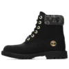 6 inch heritage laarzen met cupzool “Zwart Nubuck”