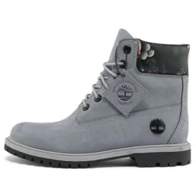 6-Inch Heritage waterdichte laarzen “Medium Grey with Floral”