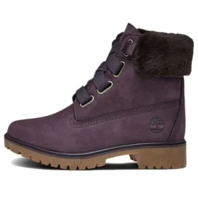 6 Inch Jayne Shearling Waterdichte Wide-Fit Laarzen “Dark Purple”