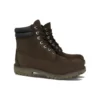 6 inch laarzen met dubbele kraag “Dark Chocolate Nubuck”