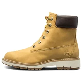 6 inch Lucia Way brede laarzen “Tarwe Nubuck”