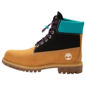 6-Inch Premium Laarzen “Black Teal Wheat”