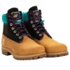 6-Inch Premium Laarzen “Black Teal Wheat”