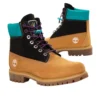 6-Inch Premium Laarzen “Black Teal Wheat”