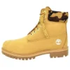 6-Inch Premium Laarzen “Wheat Nubuck met camouflagekraag”