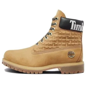 6-Inch Premium Logo Wide-Fit laarzen “Wheat Nubuck”