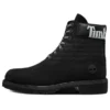6-Inch Premium Logo Wide-Fit Laarzen “Zwart Nubuck”