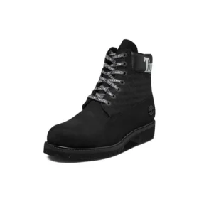 6-Inch Premium Logo Wide-Fit Laarzen “Zwart Nubuck”