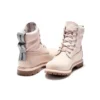 6-Inch Premium ReBOTL-laars van stof en leer “Pale Pink”