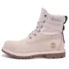 6-Inch Premium ReBOTL-stof en leer brede laars “Pale Pink”