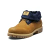 6-Inch Premium roll-top laarzen “Wheat Navy”