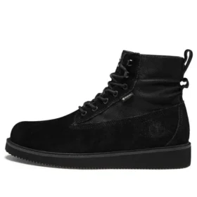 6-Inch Premium Vibram waterdichte laarzen met brede pasvorm “Zwart Suede”