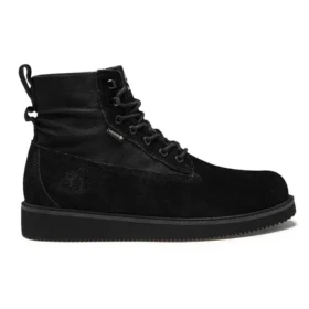6-Inch Premium Vibram waterdichte laarzen met brede pasvorm “Zwart Suede”