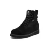 6-Inch Premium Vibram waterdichte laarzen met brede pasvorm “Zwart Suede”