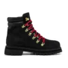 6 inch premium Vibram waterdichte laarzen “Zwart Nubuck”