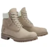 6-Inch Premium waterdicht “Medium Grey Nubuck Light Green”