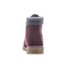 6-Inch Premium waterdichte laars met dubbele kraag “Burgundy Nubuck”