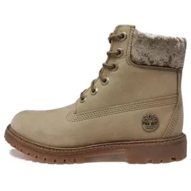 6-Inch Premium Waterproof Boot “Beige Nubuck Velvet”