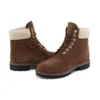 6-Inch Premium Waterproof Boot “Brown and Fleece Collar”