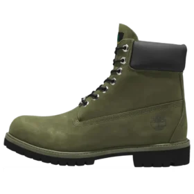 6-Inch Premium Waterproof Boot “Donkergroen Zwart”