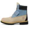 6-Inch Premium Waterproof Boot “Light Beige Blue”