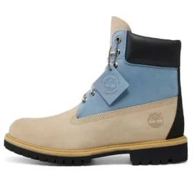 6-Inch Premium Waterproof Boot “Light Beige Blue”