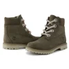 6-Inch Premium Waterproof Boot met brede pasvorm “Olive Nubuck”