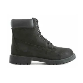 6-Inch Premium Waterproof Boot met brede pasvorm “Zwart Nubuck”
