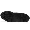 6-Inch Premium Waterproof Boot met brede pasvorm “Zwart nubuck met paars”