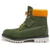 6-Inch Premium Waterproof Boot “Olive Green Orange”