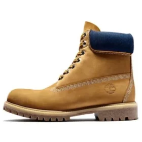 6-Inch Premium Waterproof Boot “Wheat Nubuck Blue Collar”