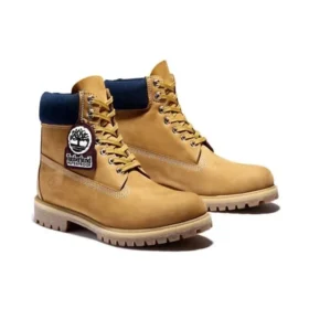 6-Inch Premium Waterproof Boot “Wheat Nubuck Blue Collar”