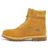6-Inch Premium Waterproof Boot “Wheat Nubuck met gouden logo”