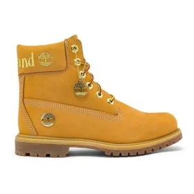 6-Inch Premium Waterproof Boot “Wheat Nubuck met gouden logo”
