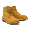 6-Inch Premium Waterproof Boot “Wheat Nubuck met gouden logo”