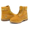 6-Inch Premium Waterproof Boot “Wheat Nubuck met gouden logo”