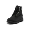 6-Inch Premium Waterproof Boot “Zwart nubuck met zilveren logo”
